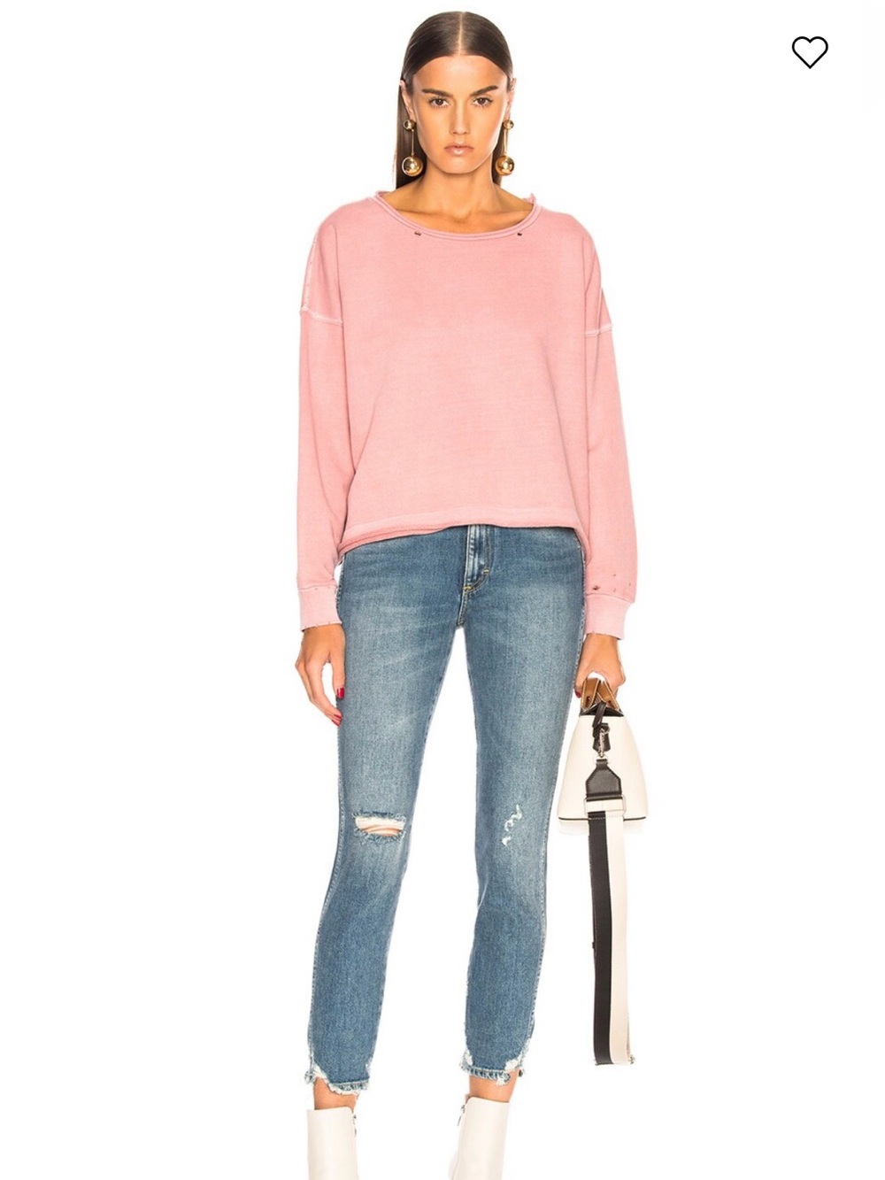AMO High Rise Stix Crop